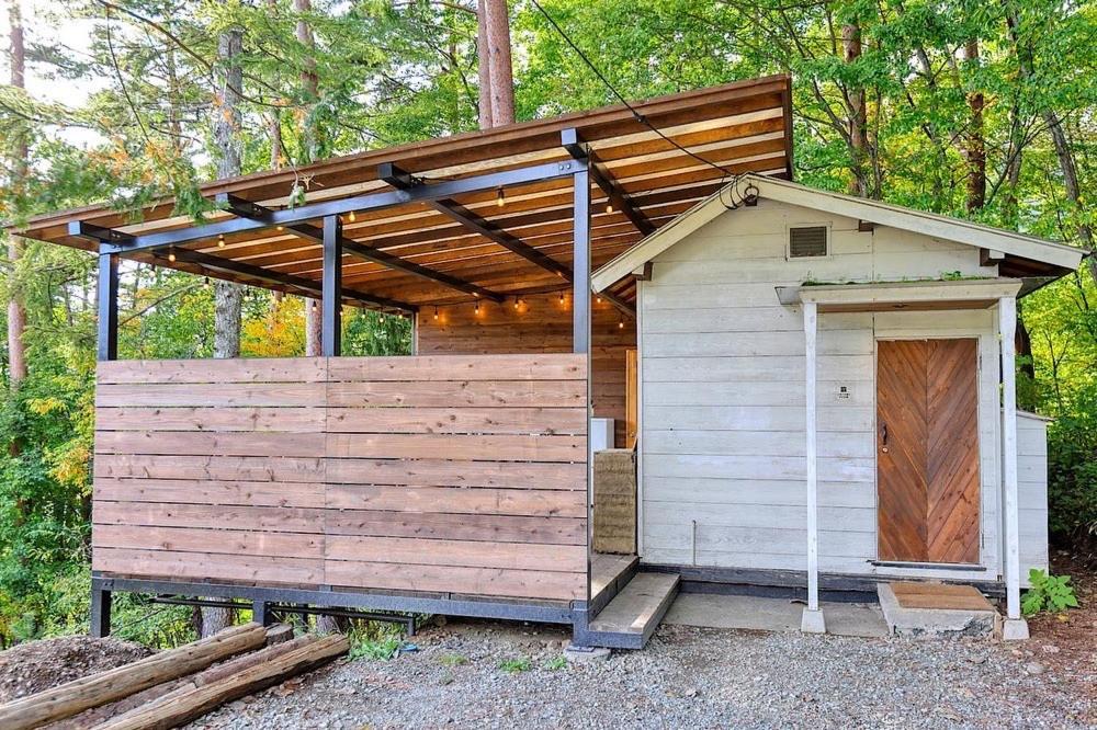 富士河口湖 Retreat Camp Mahoroba酒店 外观 照片