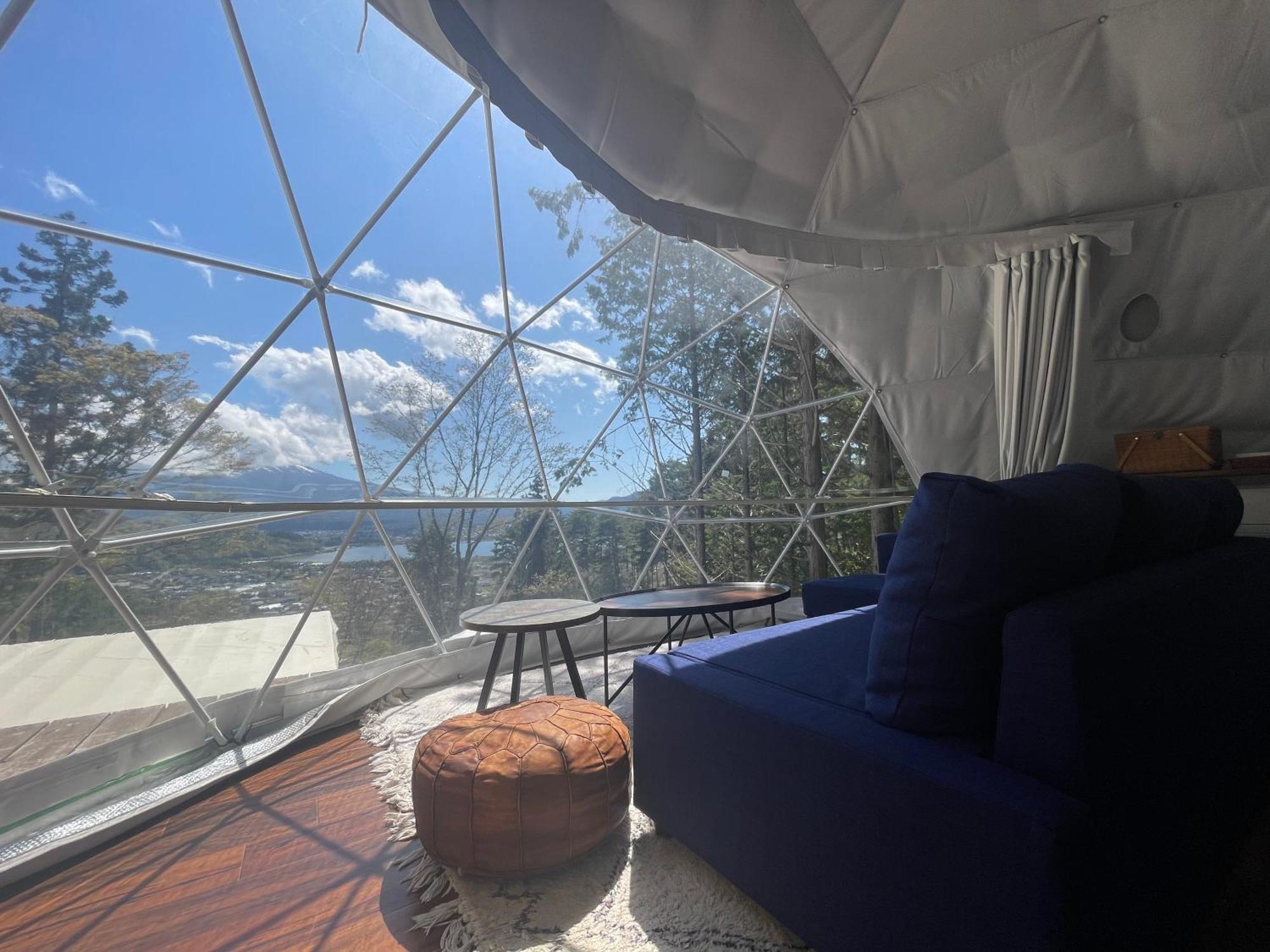 富士河口湖 Retreat Camp Mahoroba酒店 外观 照片