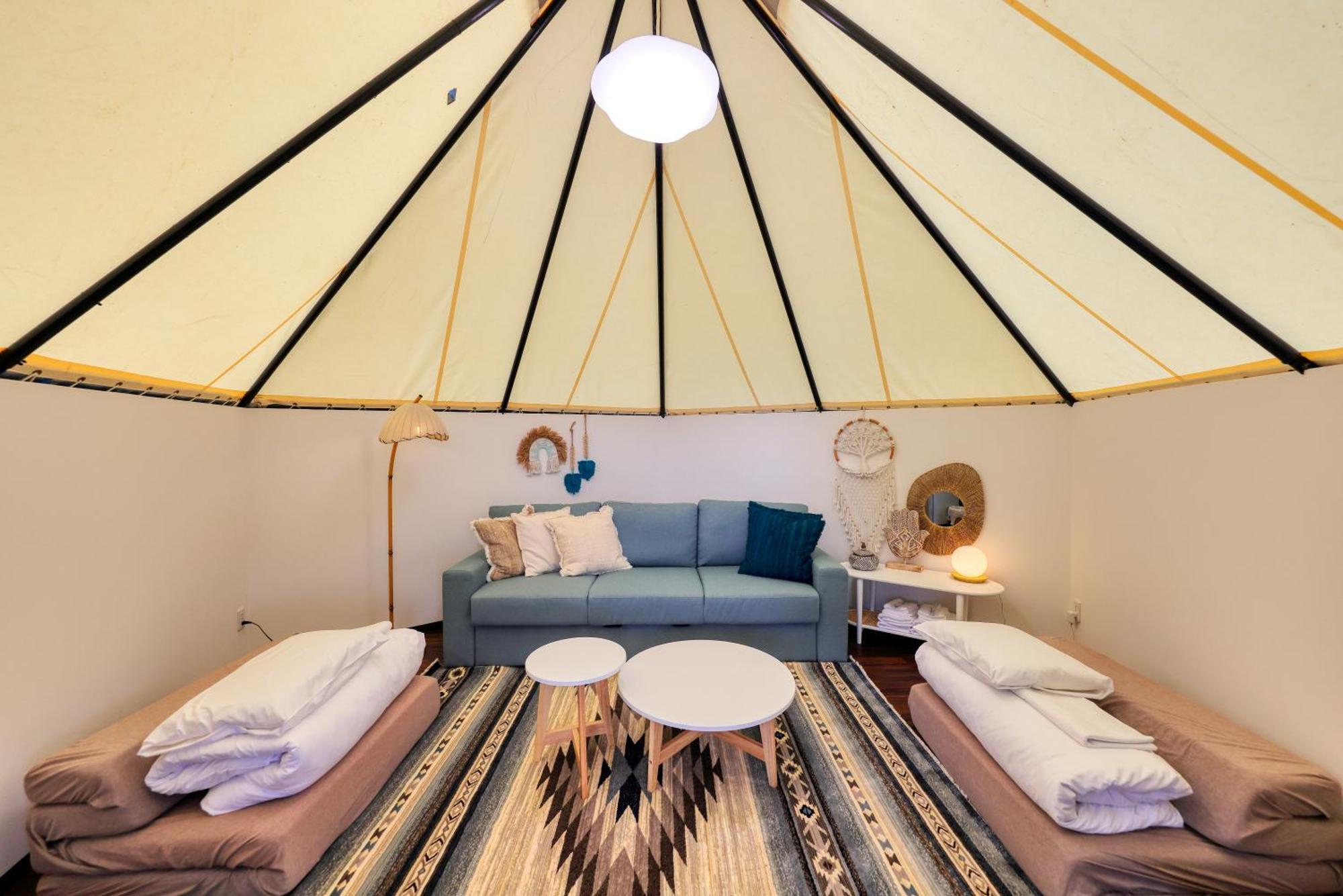 富士河口湖 Retreat Camp Mahoroba酒店 外观 照片