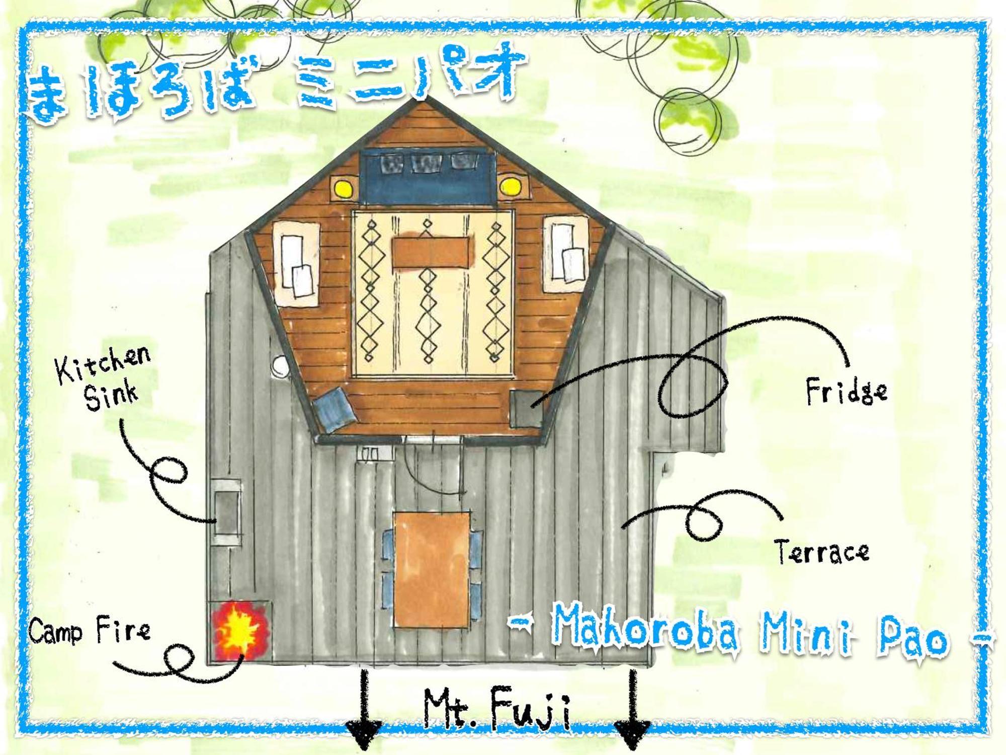 富士河口湖 Retreat Camp Mahoroba酒店 外观 照片