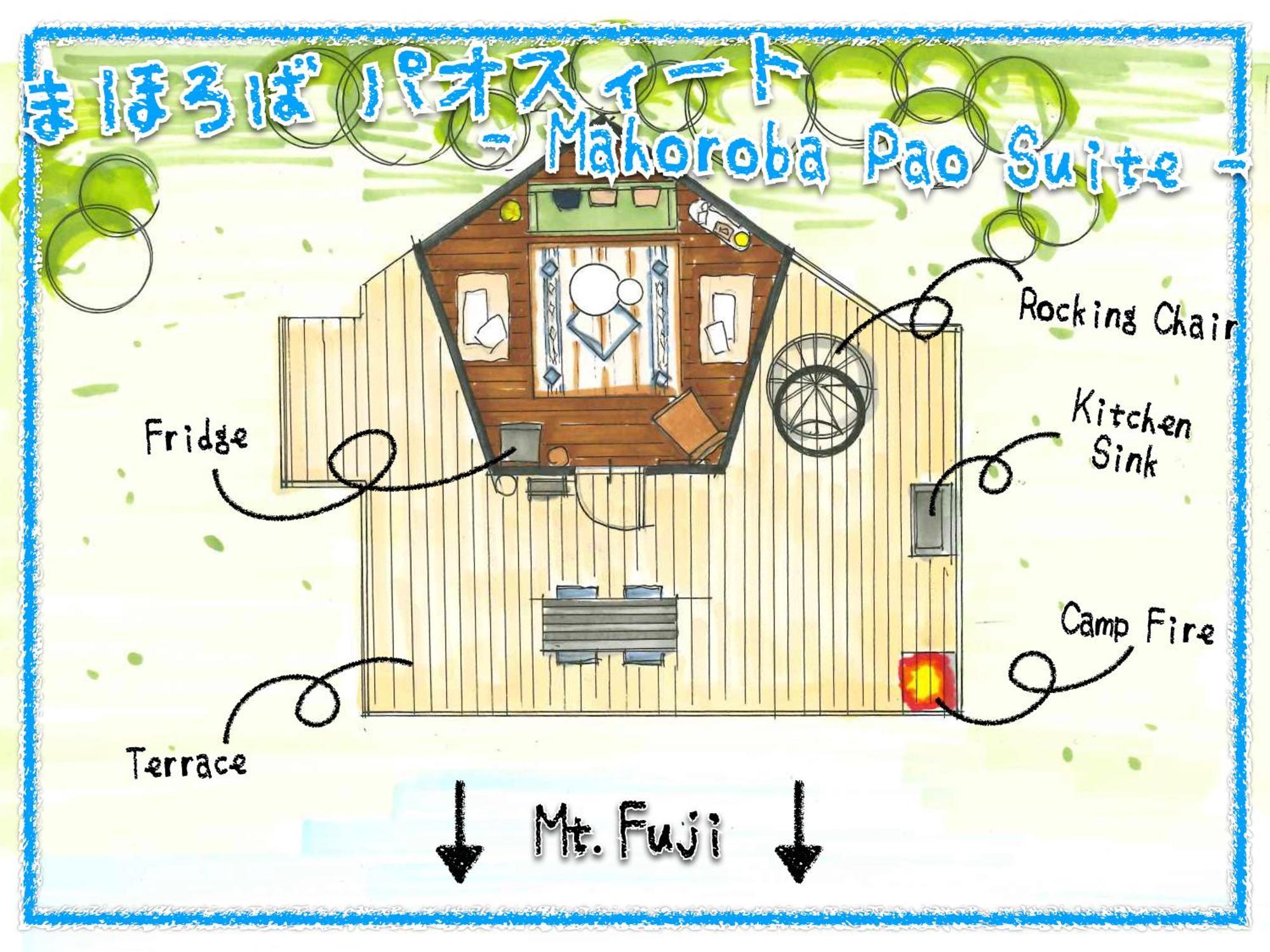 富士河口湖 Retreat Camp Mahoroba酒店 外观 照片