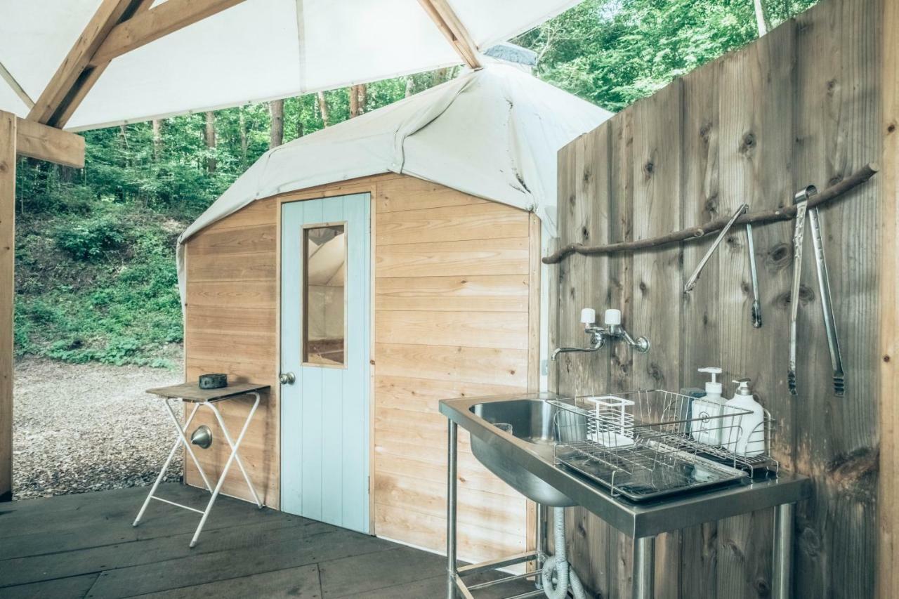 富士河口湖 Retreat Camp Mahoroba酒店 外观 照片